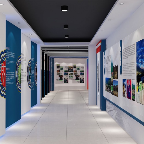 主題展館-甘孜藏族自治州職業技術學校史館展示策劃與效果圖設計、施工方案
